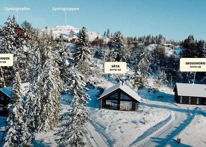 בית נופש Charming Summer Farm Hut At Sjusjoen Torpo